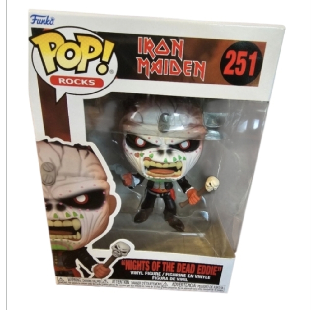 Funko Pop!  5pc Iron Maiden's Eddie Collectible Bundle Set NWOT UNOPENED - Picture 9 of 16